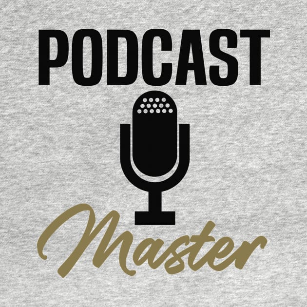 Podcast Master Mic Radio Show Host Listener by Mellowdellow